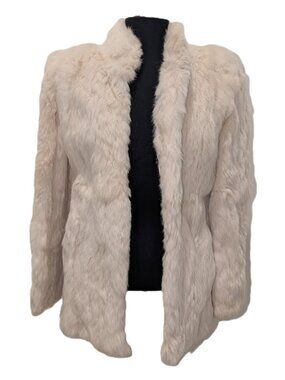 Vintage Rabbit Fur Coat | Size S